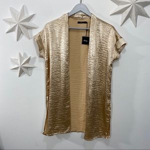 Silky gold kimono from bke size xs/s